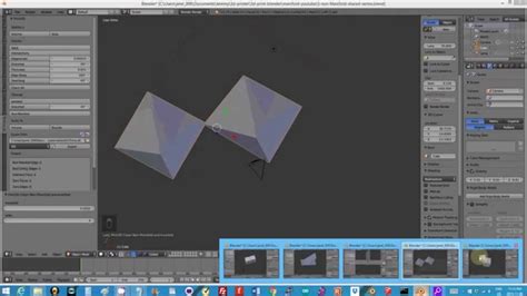 fixing blender objects for print.